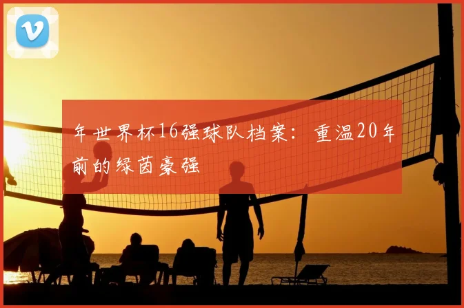 年世界杯16强球队档案：重温20年前的绿茵豪强